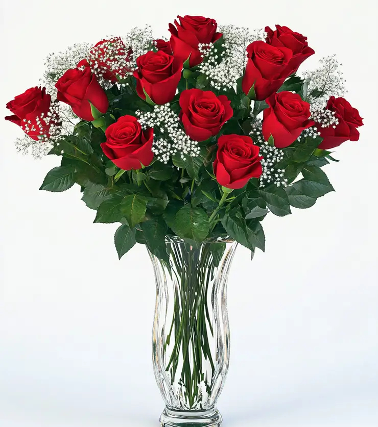 One Dozen Red Roses