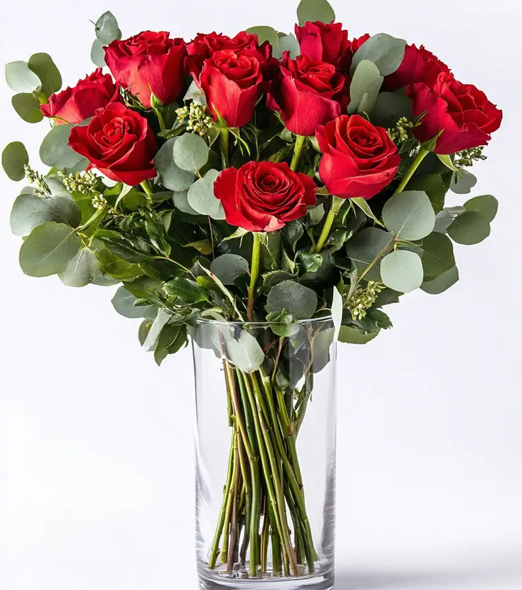 One Dozen Red Roses