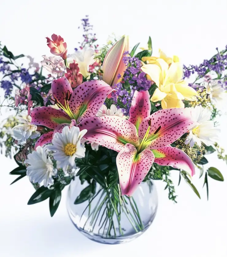 Floral birthday surprise