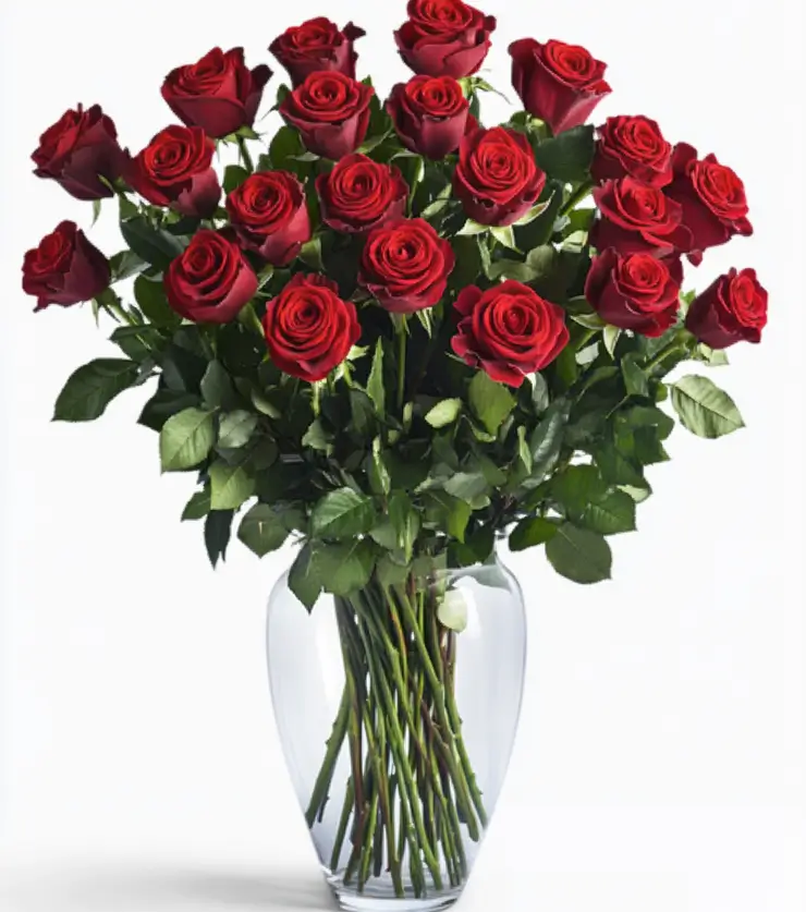 Two Dozen Red Roses