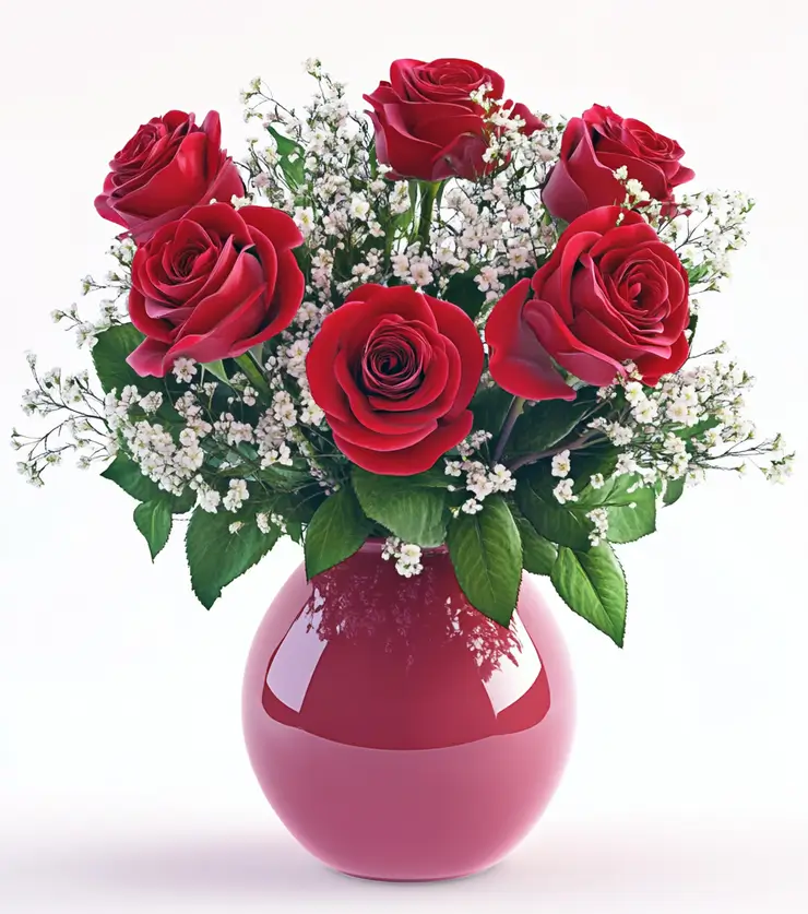 Richly Colored Roses