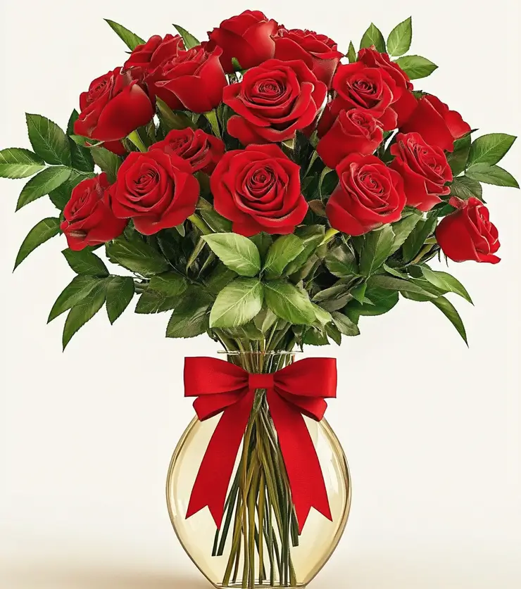 One Dozen Red Roses